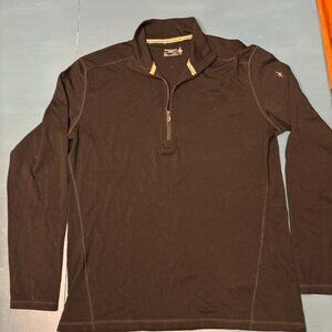 Mens Classic Thermal Merino Base Layer 1/4 Zip